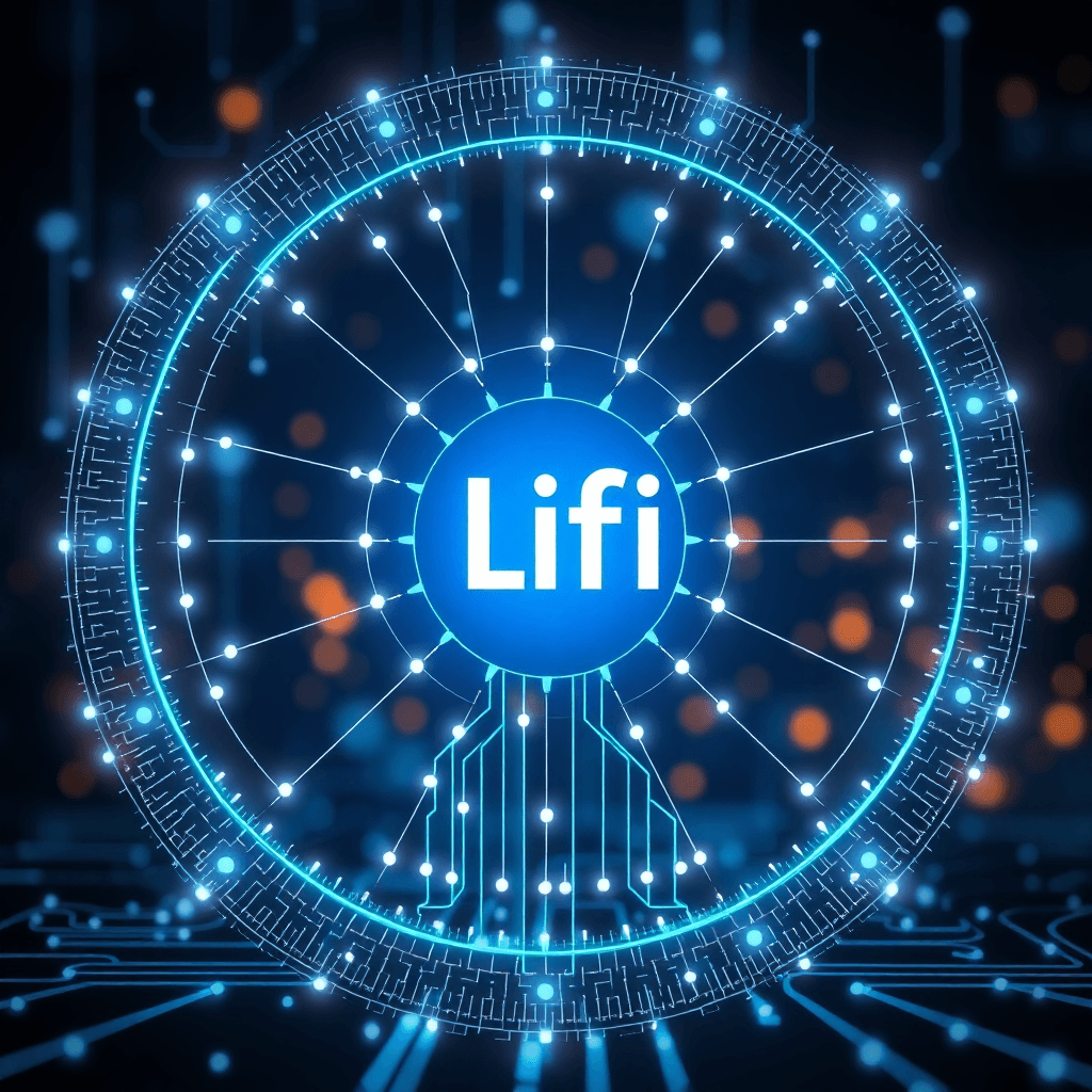 Li-Fi Technology Concept