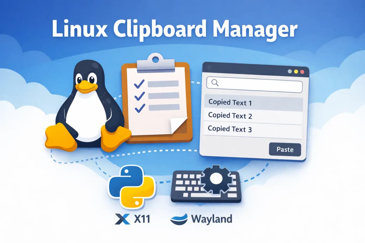 Linux CopyCache: Building a Modern Clipboard Manager with AI-Assisted Development